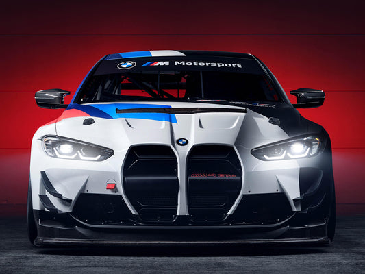 BMW M4GT Neon LED Poster