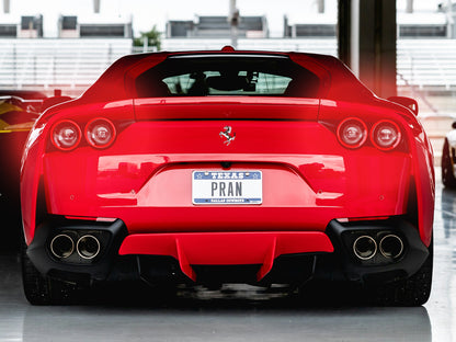 Ferrari 812 Superfast Neon Poster | Luxury Car Wall Art