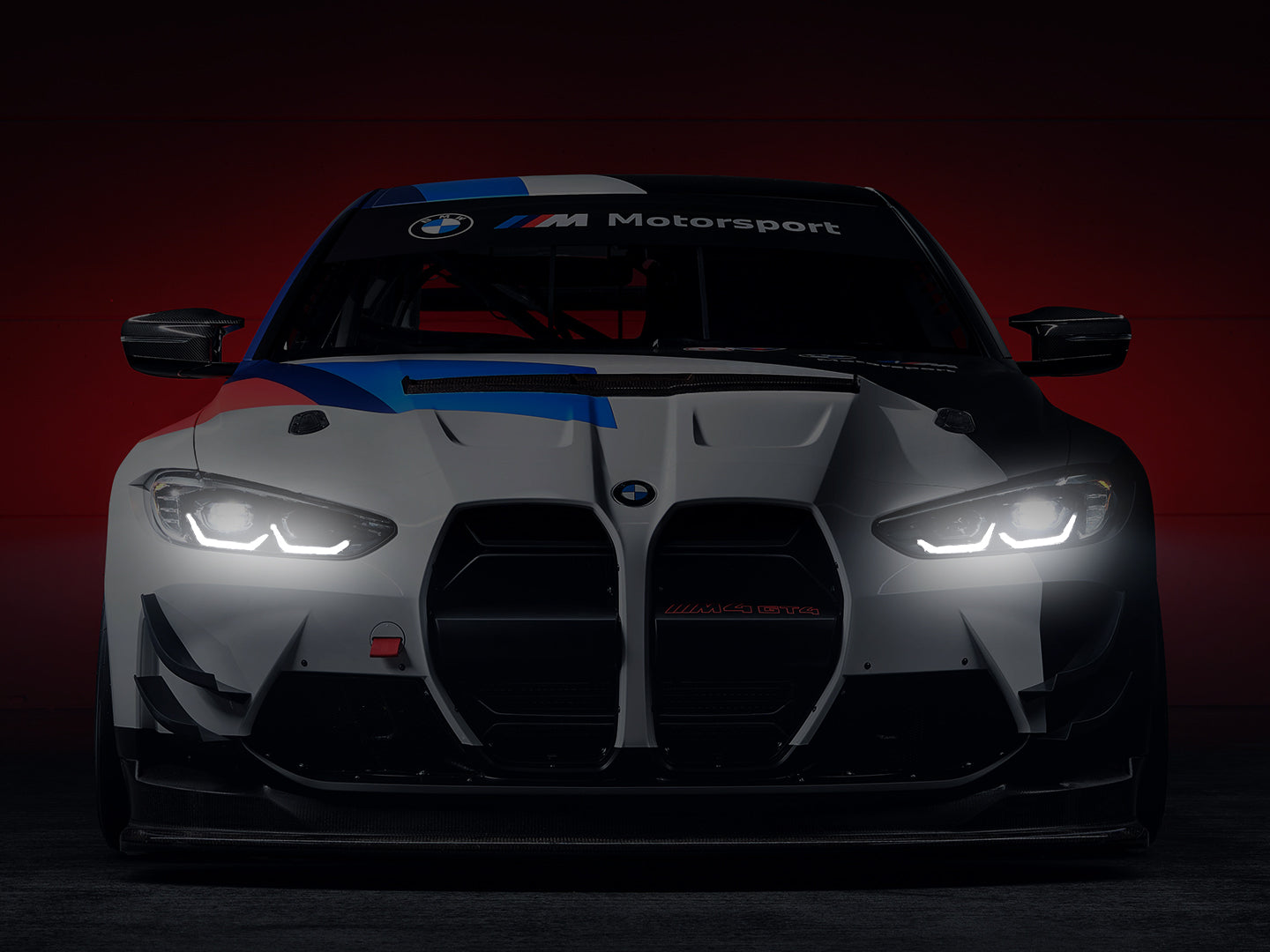 BMW M4GT Neon LED Poster