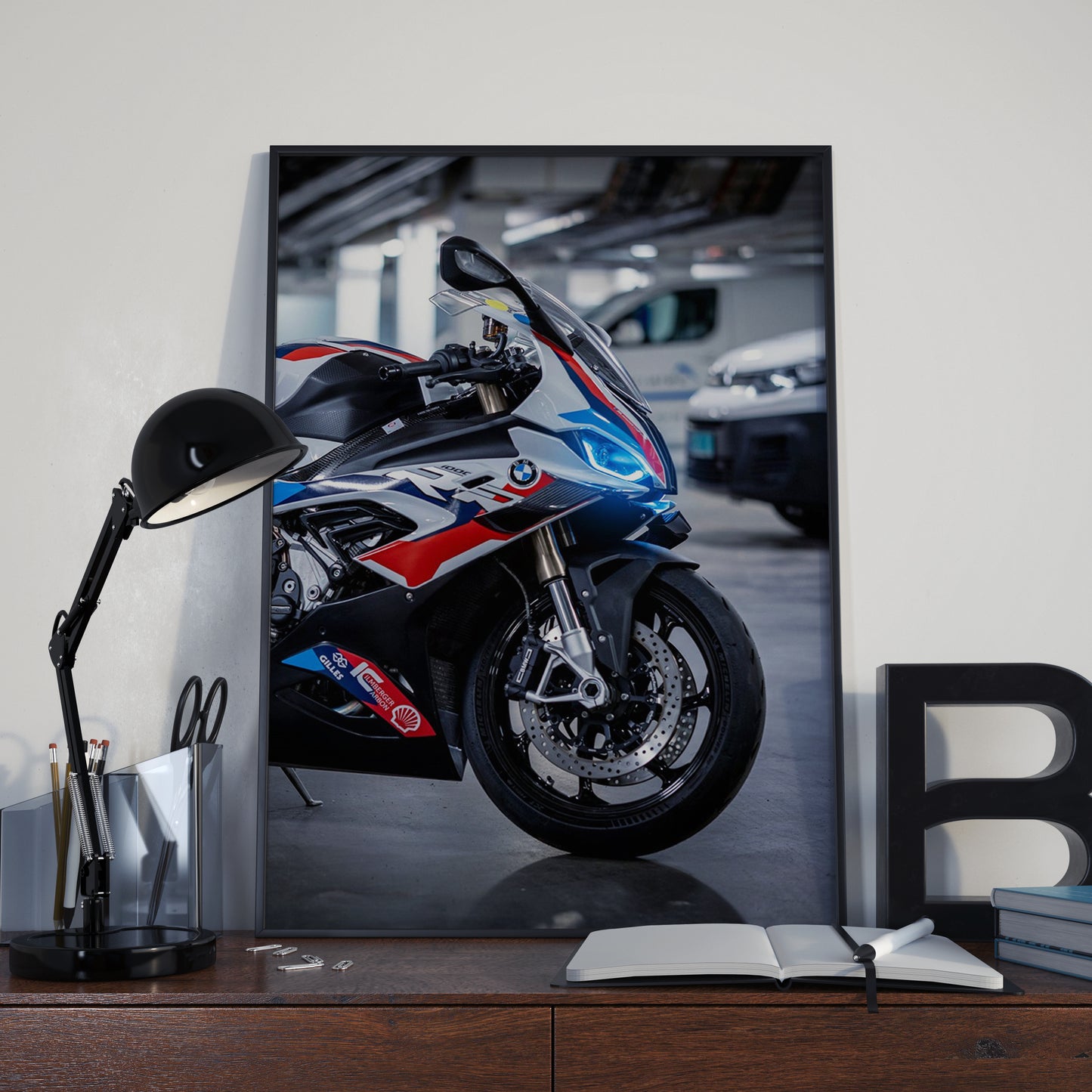 BMW S1000 RR NEON LED Acrylic Wall Art | Motorsport Sign